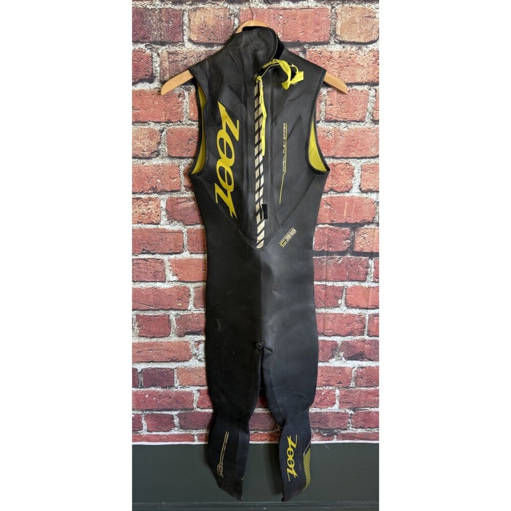 ZOOT Force 1.0 Triathlon Black Sleeveless Wetsuit Men's XL